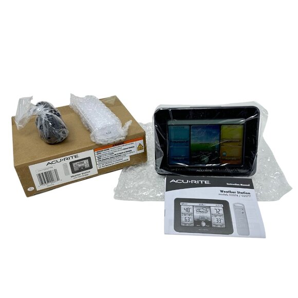 Acurite 02077M Weather Station w/ Color Display - New Open Box - Picture 1 of 1